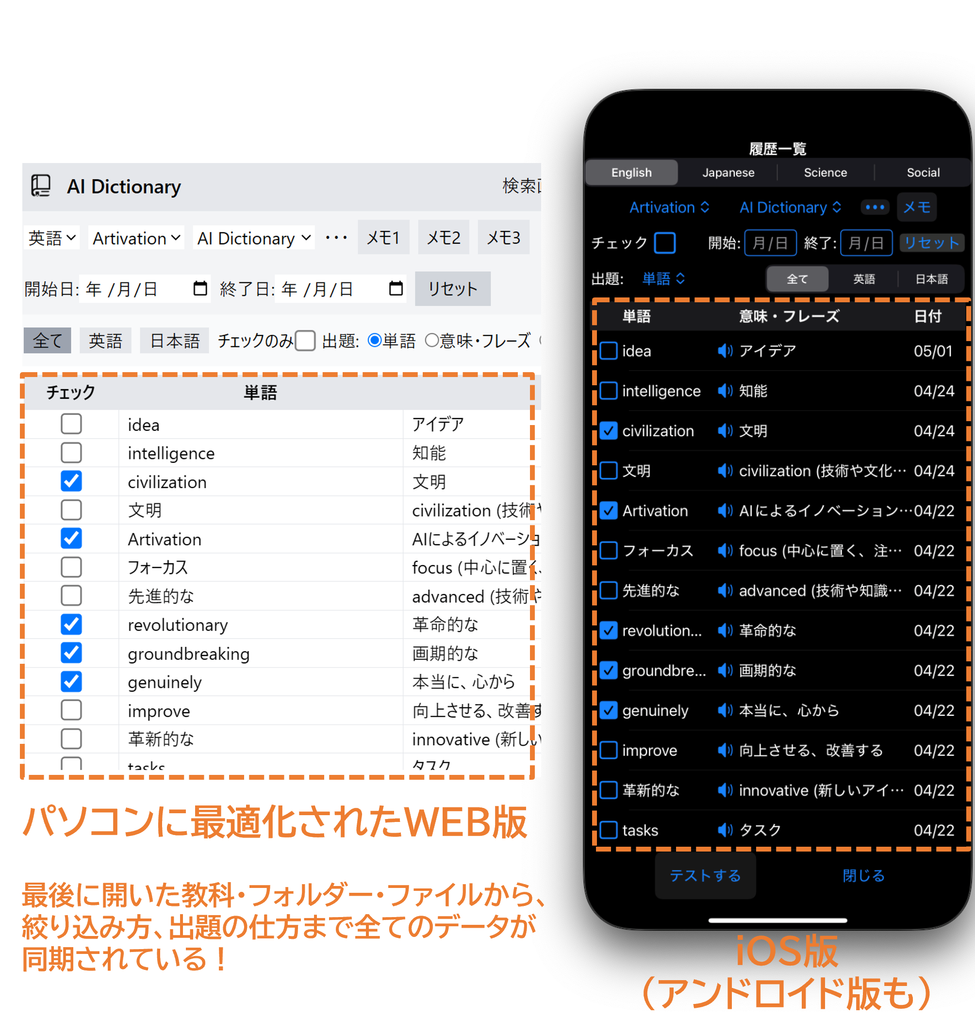 データ共有の使い方